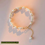 1 Pc Resin Plated Beautiful Pearl Bracelet 2 haseen.store