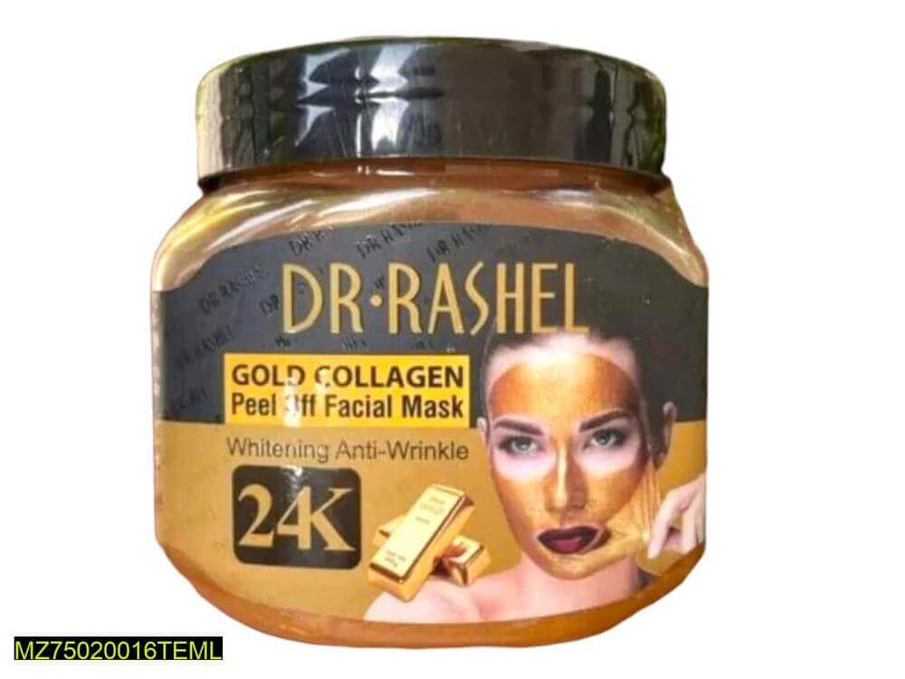 24K Gold Collagen Peel Off Facial Mask 2  haseen.store