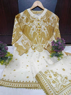 2 Pcs Women's Stitched Swiss Lawn Printed Shirt And Trouser 2 haseen.store
