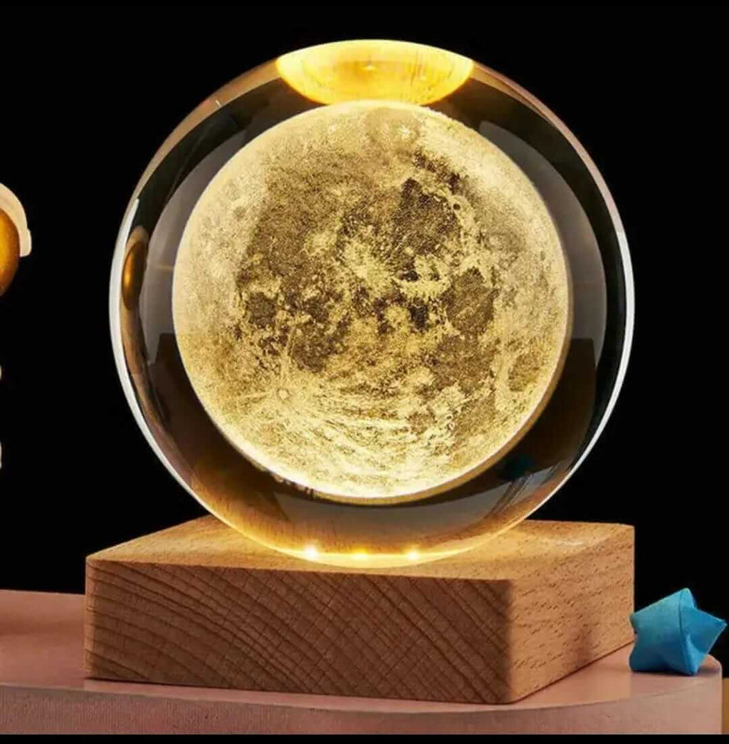 3D Crystal Ball Lamp 3  hasen store