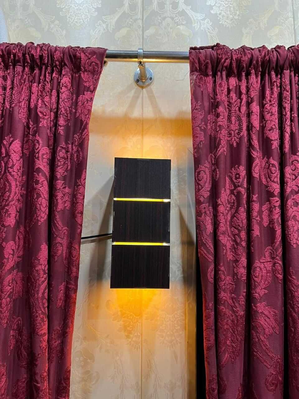 3D Wall Light Wooden Lamp 3 haseen.store