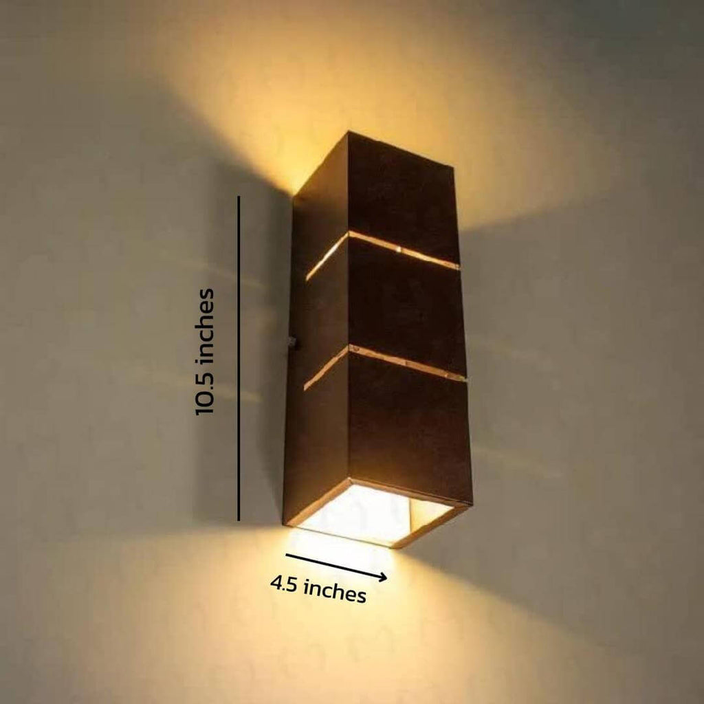 3D Wall Light Wooden Lamp 4 haseen.store
