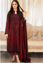 3 Pcs Women's Embroidered Suit -  Haseen Store