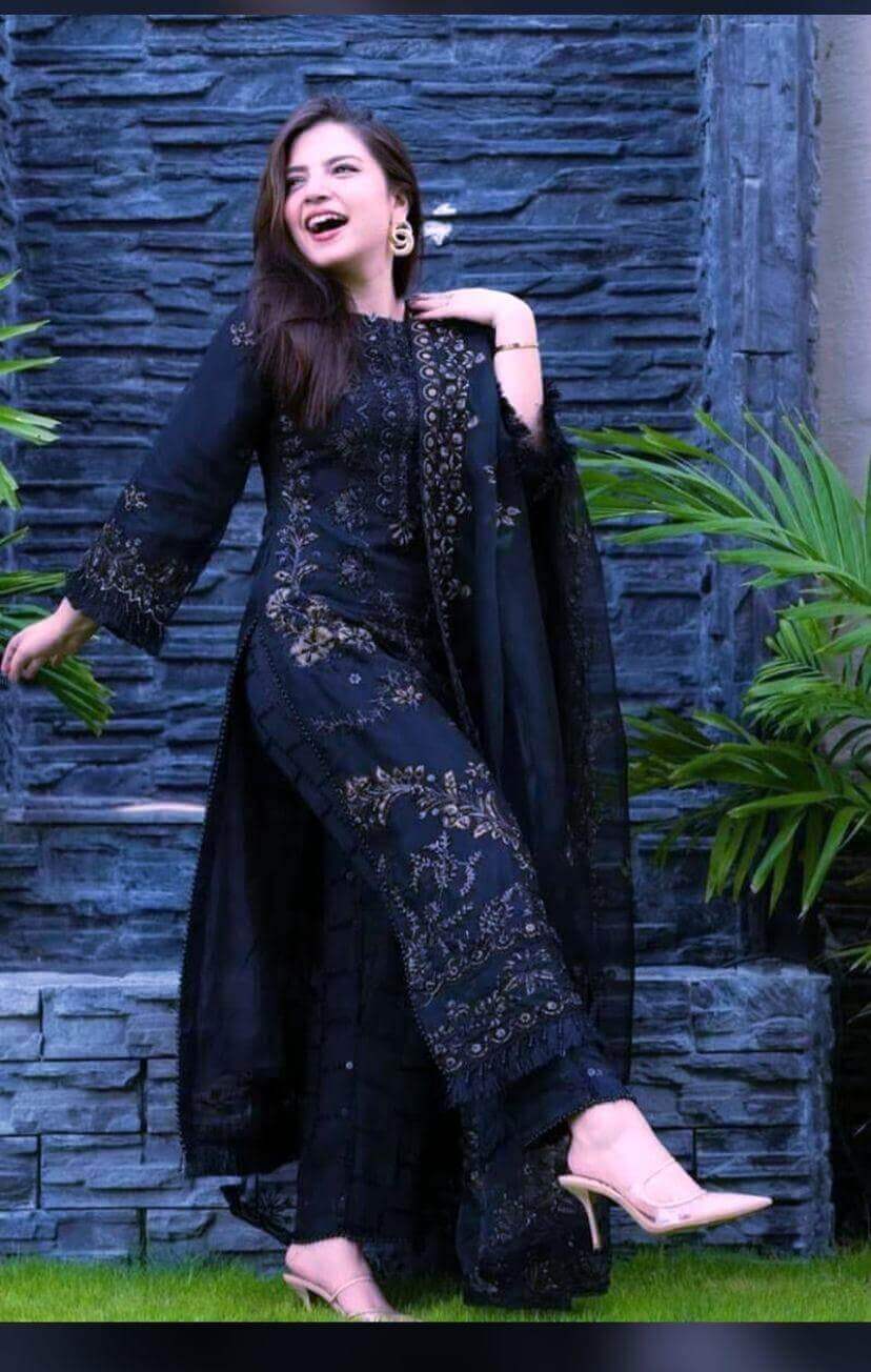 3 Pcs Women's Embroidered Suit 31 haseen.store