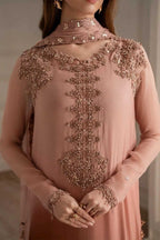 3 Pcs Women's Embroidered Suit -  Haseen Store