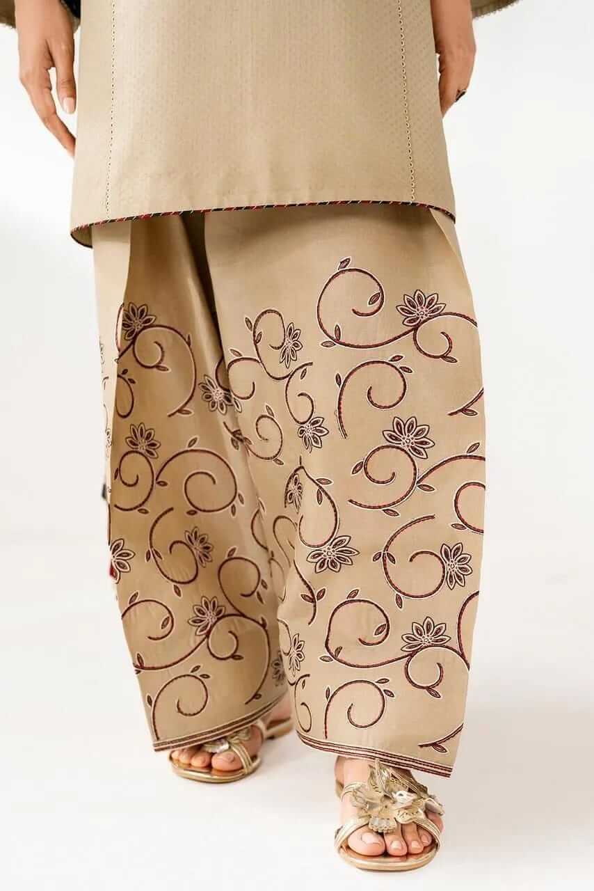 3 Pcs Women's Embroidered Suit 63 haseen.store