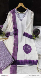 3 Pcs Women's Stitched Printed Suit 1 haseen store