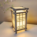 Japanese Shoji Style Table Lamp  3  haseen store