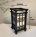 Japanese Shoji Style Table Lamp  4  haseen store