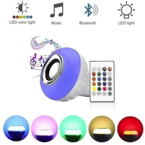 Rechargeable  Bluetooth LED Light with Remote Control 1 haseen store