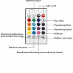 Rechargeable  Bluetooth LED Light with Remote Control 1 haseen store