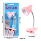 Rechargeable LED Table Lamp - Pink Book Light 2 haseen store