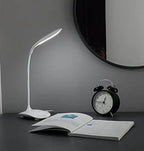 Rechargeable  White Table Lamp - Compact Design for Modern Space  1 haseen store