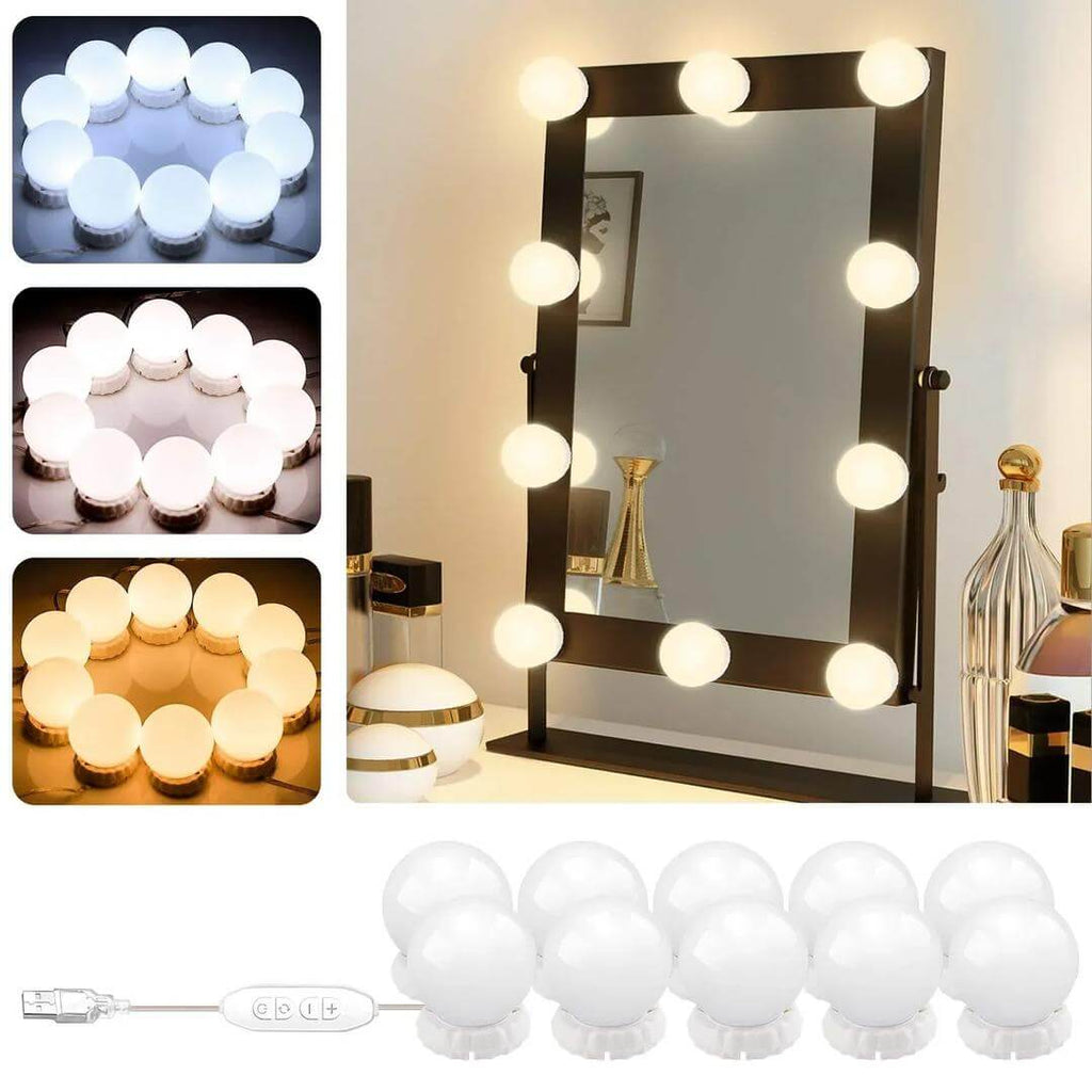 Vanity Mirror LED Light - 10 Bulbs