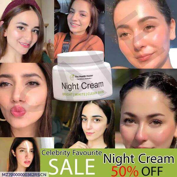 Whitening And Brightening Night Cream 1 haseen.store